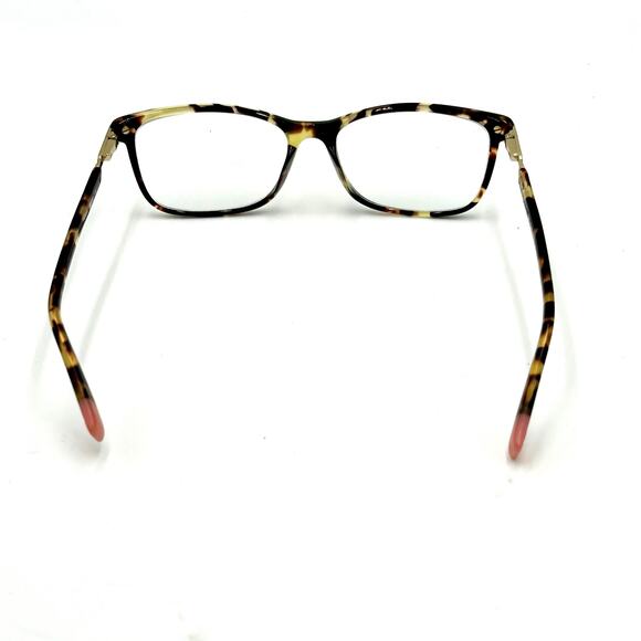 FURLA VFU434K COL.0909 Brown Tortoise/Pink Eyeglasses FRAMES ONLY 53-15-135 (B6) - Picture 4 of 7